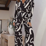 Corinne - Conjunto dos piezas estampado