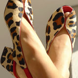 Louison | Sandalias con estampado de leopardo