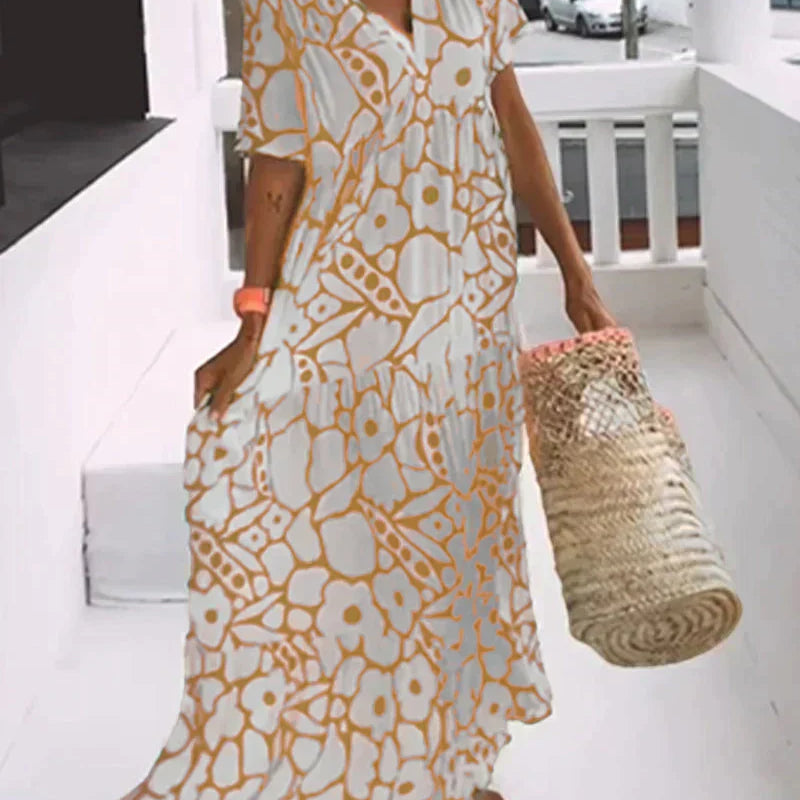 Marcelina | Vestido maxi ligero y fluido para el verano