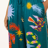 Imén - Conjunto dos piezas estampado