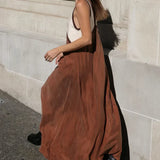 Donna - Vestido largo con cuello en V
