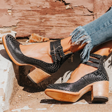 Ginevra™ | Bombas de tiras múltiples con suela gruesa