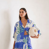 Ona - Conjunto de falda y camisa