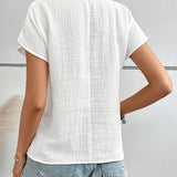 Blusa de manga corta