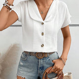 Blusa de manga corta