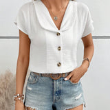 Blusa de manga corta
