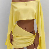 Beach - Conjunto de top y pareo