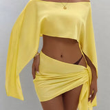 Beach - Conjunto de top y pareo