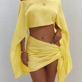 Beach - Conjunto de top y pareo