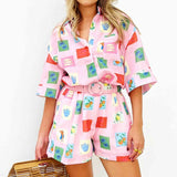Dulce - Conjunto de pantalón y camisa