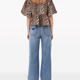 Blusa de leopardo
