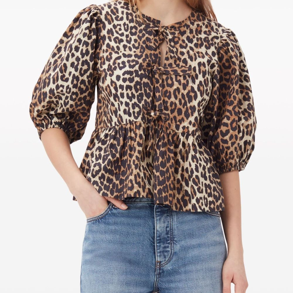 Blusa de leopardo