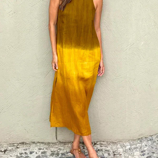 Aurelia™ | Vestido Elegante con Estampado Natural