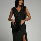 Nadia | Vestido Midi Drapado Delight