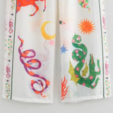 Indira - Conjunto dos piezas estampado