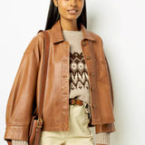 Chaqueta de cuero