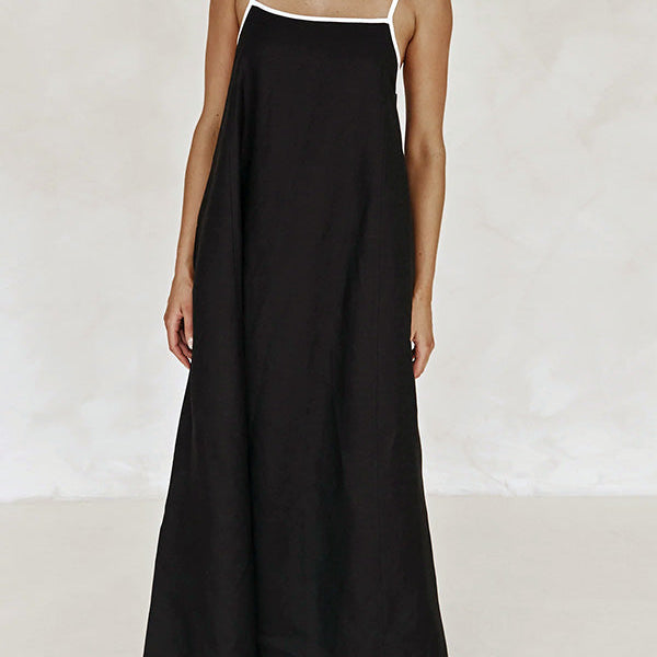 Aura - Vestido con tirantes