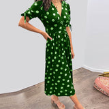 Monique™ | Vestido Elegante de Lunares