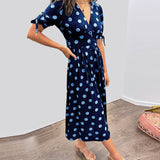 Monique™ | Vestido Elegante de Lunares
