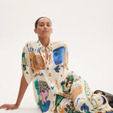 Alma - Conjunto dos piezas estampado