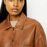 Chaqueta de cuero