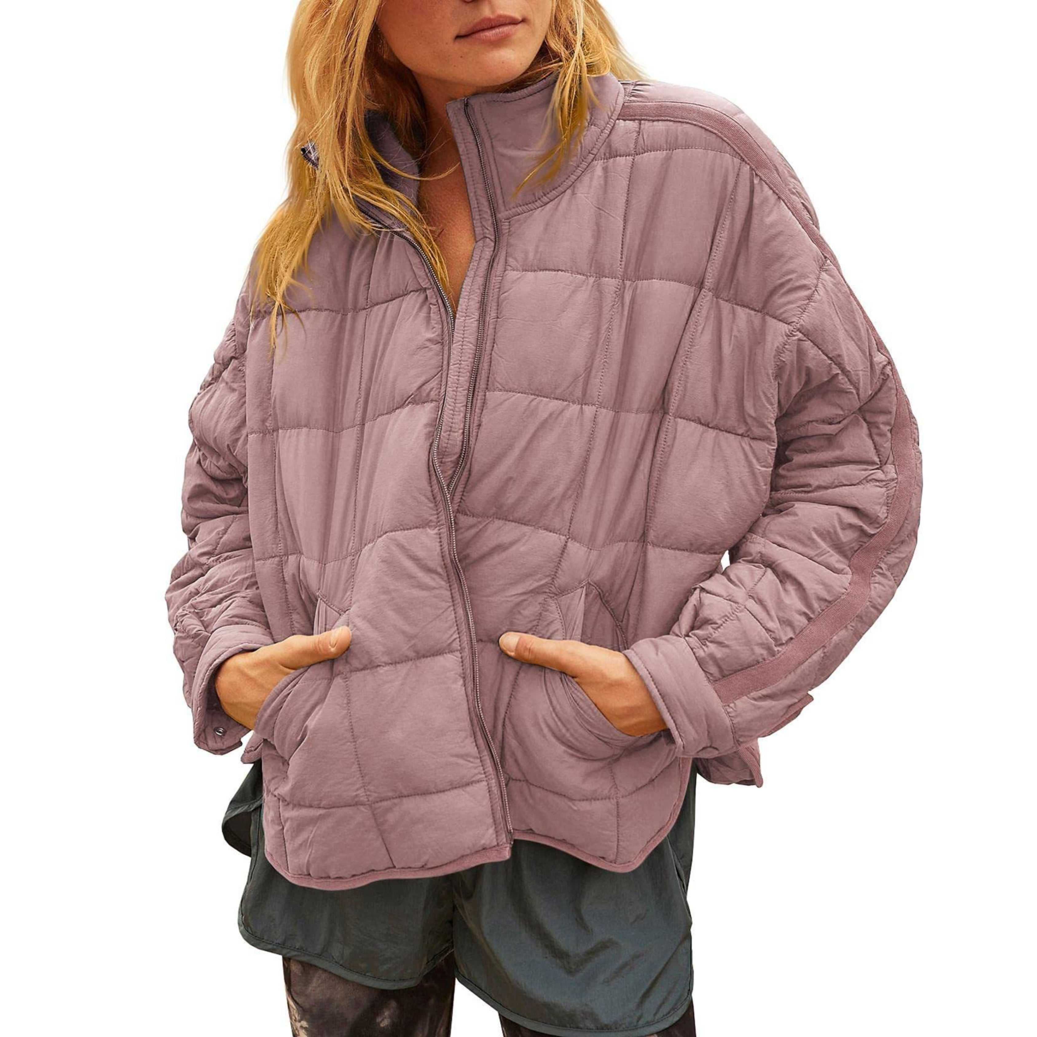 APRIL | Chaqueta acolchada ligera y compacta con cremallera