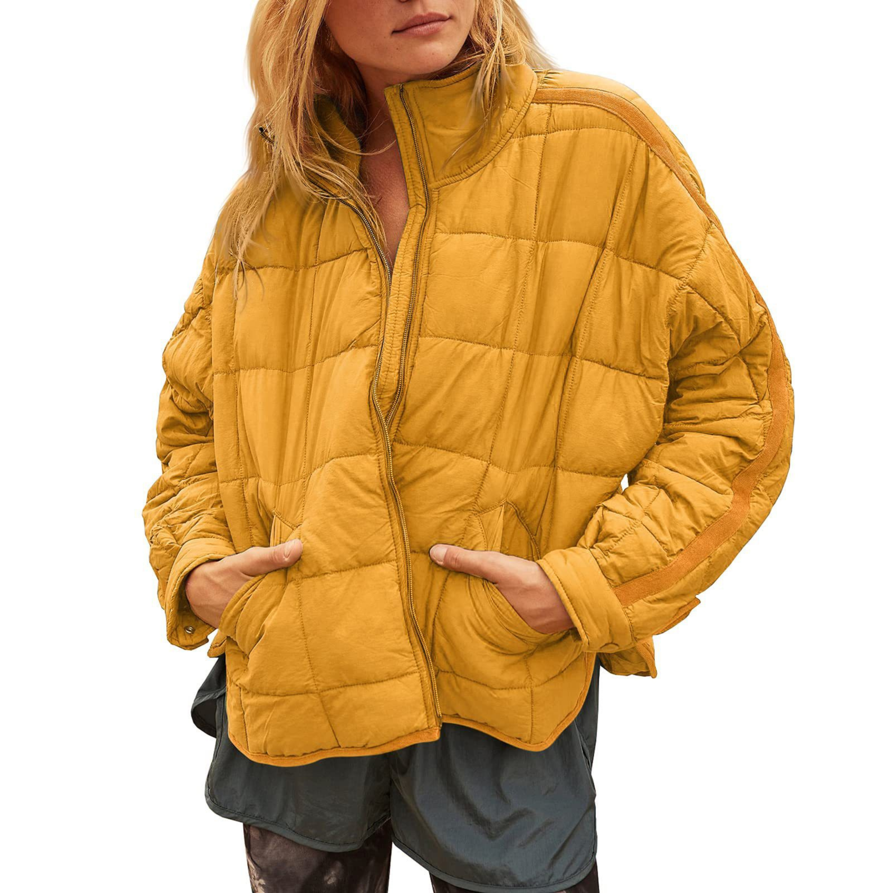 APRIL | Chaqueta acolchada ligera y compacta con cremallera