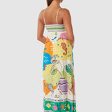 Adaia - Midi vestido estampado