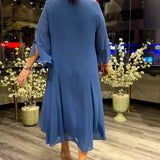 Marzenna | Vestido midi – Susurro de Elegancia