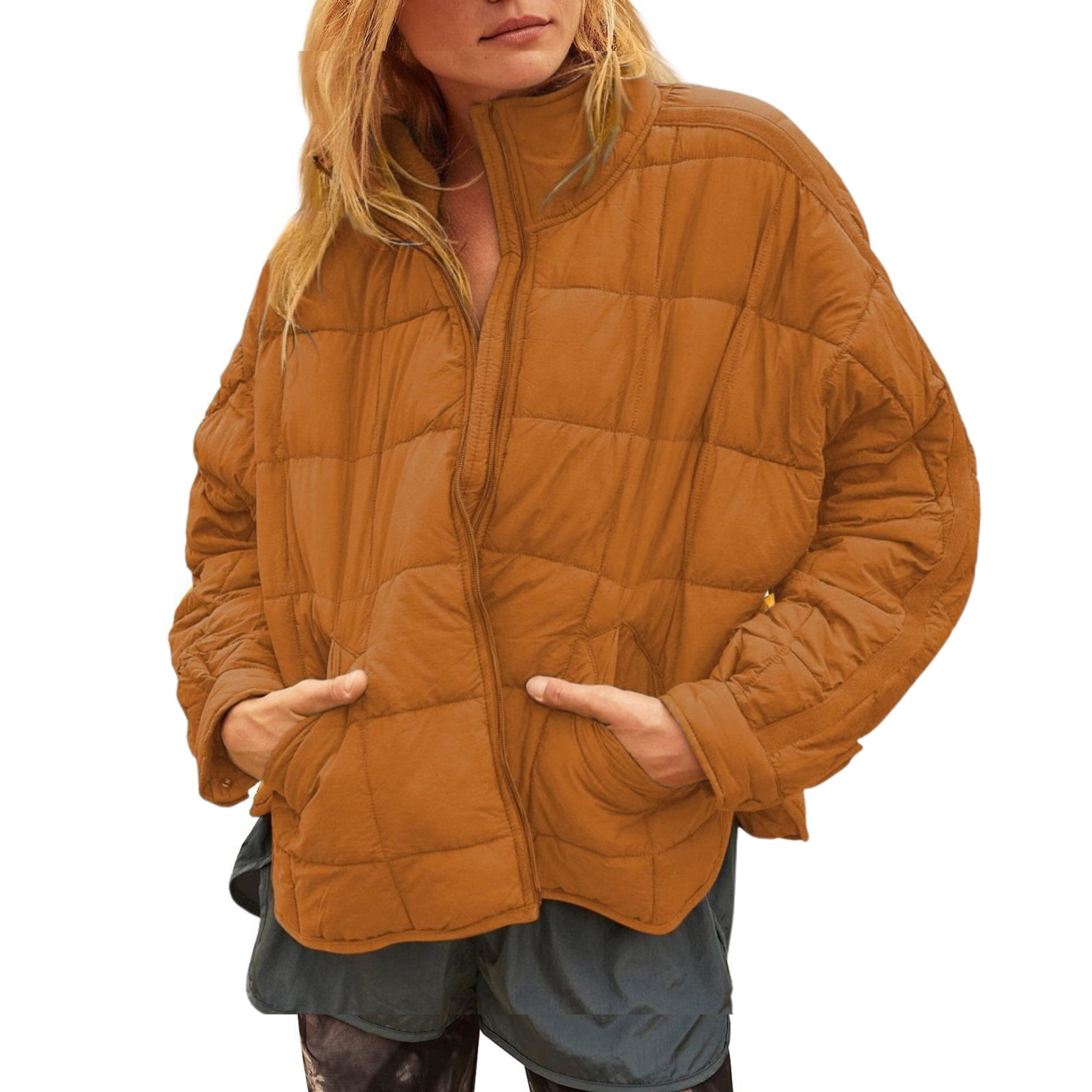 APRIL | Chaqueta acolchada ligera y compacta con cremallera