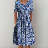 Ana | Vestido floral elegante e informal con bolsillos
