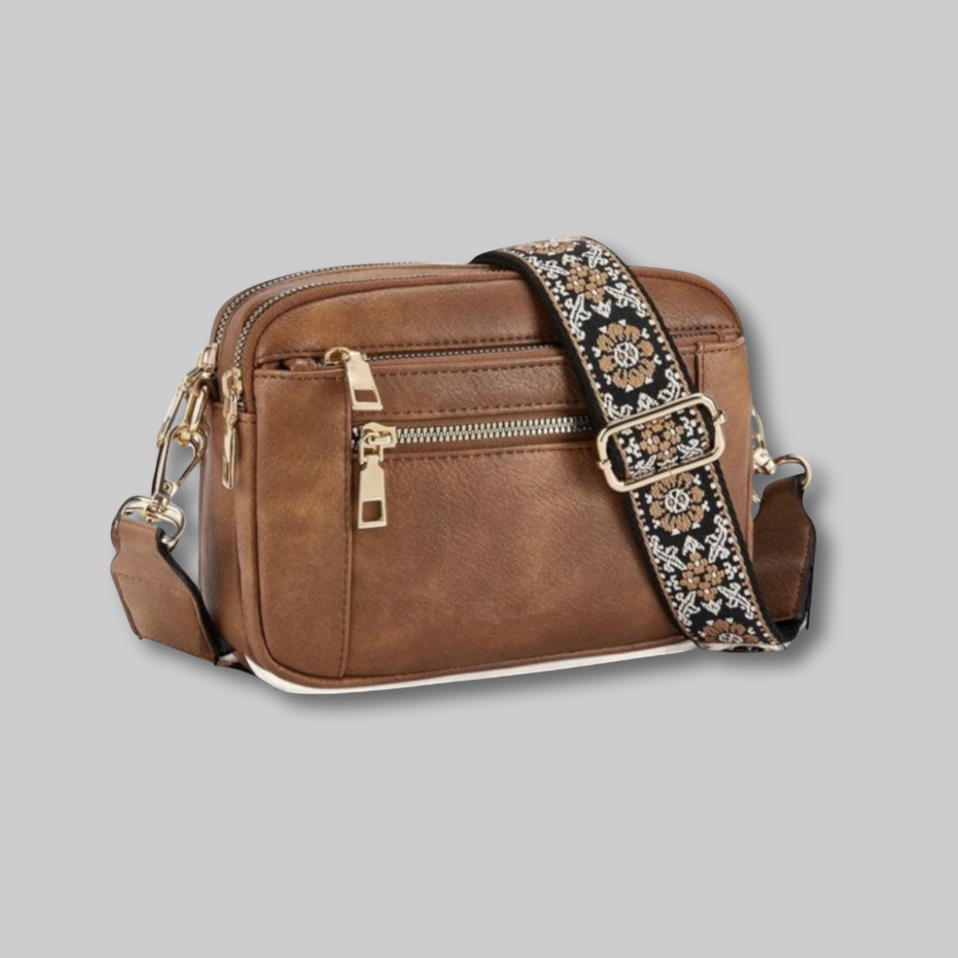 Mira | Elegante bolso de hombro de piel