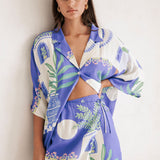 Ona - Conjunto de falda y camisa