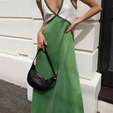 Donna - Vestido largo con cuello en V