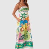 Adaia - Midi vestido estampado