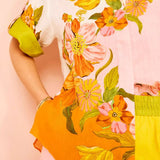Oura - Conjunto dos piezas estampado