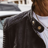 Santana | Chaqueta de cuero elegante