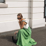 Donna - Vestido largo con cuello en V