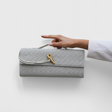 Melanie | Bolso de Hombro Clásico de Ante