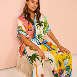 Kalea - Conjunto dos piezas estampado