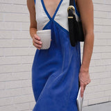 Donna - Vestido largo con cuello en V