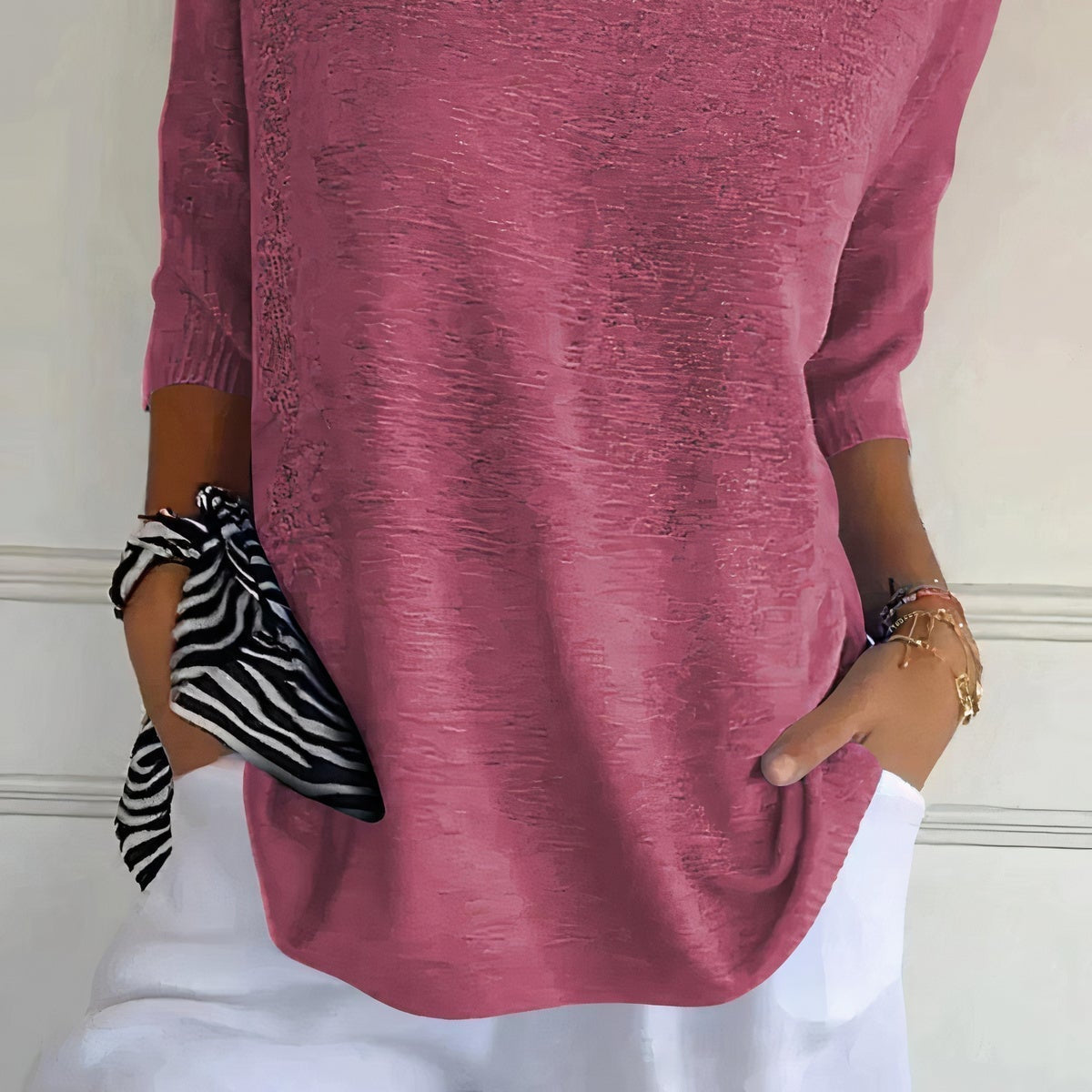 Blusa de punto