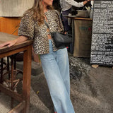 Blusa de leopardo
