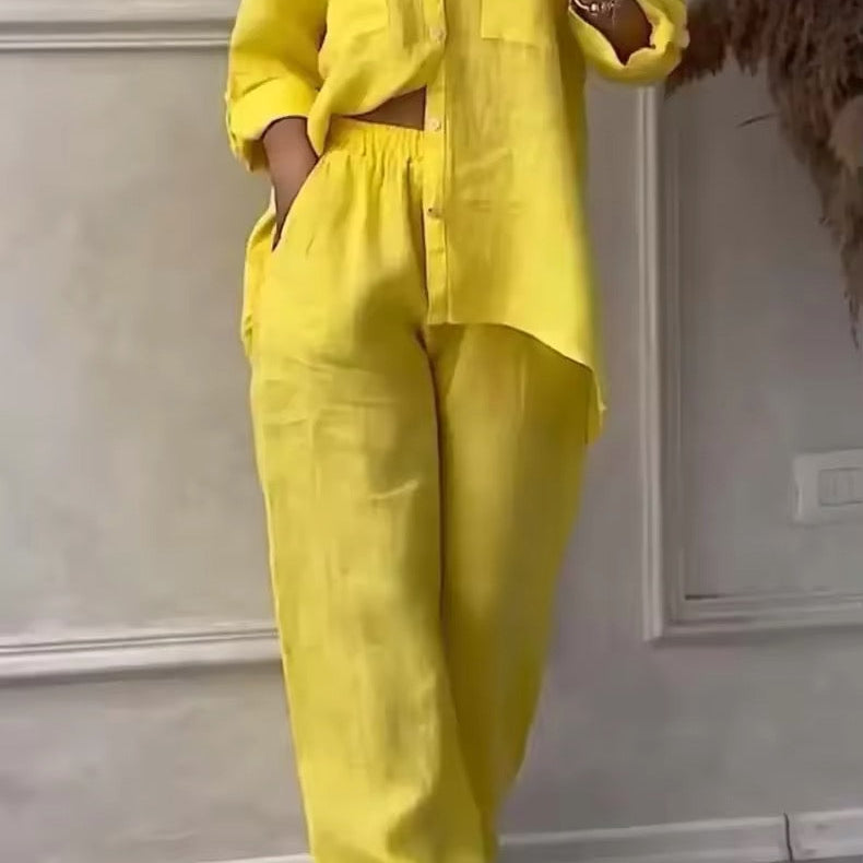 Dominique | Conjunto de Lino