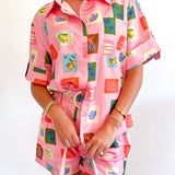 Dulce - Conjunto de pantalón y camisa