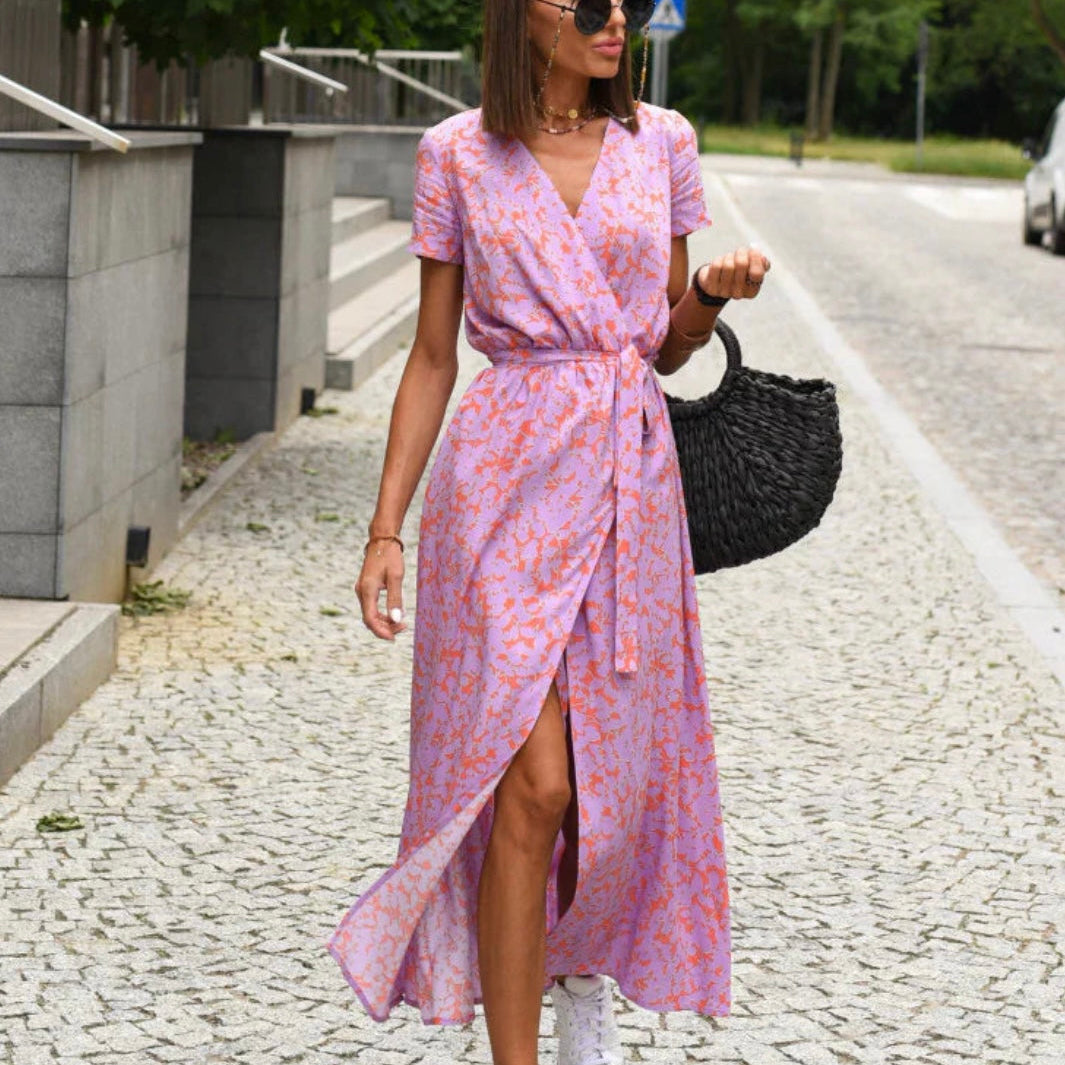 Lola - Vestido largo estampado
