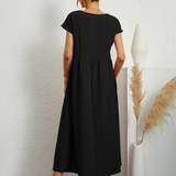 Marcia | Vestido de verano de tela premium estilo Floating