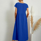 Marcia | Vestido de verano de tela premium estilo Floating