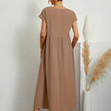 Marcia | Vestido de verano de tela premium estilo Floating