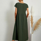Marcia | Vestido de verano de tela premium estilo Floating